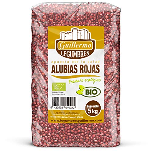 Guillermo Alubia Roja Judía Ecológica BIO Granel Calidad Extra 5kg