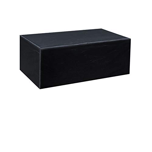 Gurkkst Funda Protectora para Muebles de jardín Funda Muebles Exterior Impermeable Anti-UV Protección Cubierta de Muebles de Mesas Oxford Negro (213x 132x 74cm)