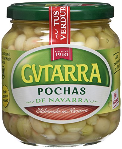 Gvtarra Pochas Cocida Verdura - Paquete de 6 x 400 gr - Total: 2400 gr