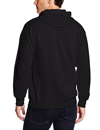 Hanes - Sudadera con Capucha para Hombre Negro L