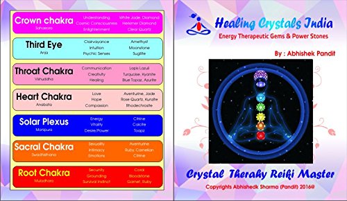 Healing Crystals P0689 - Piedra natural de la India con amatista, espiritual, cargada de energía (25-30 mm), color morado, 1 unidad