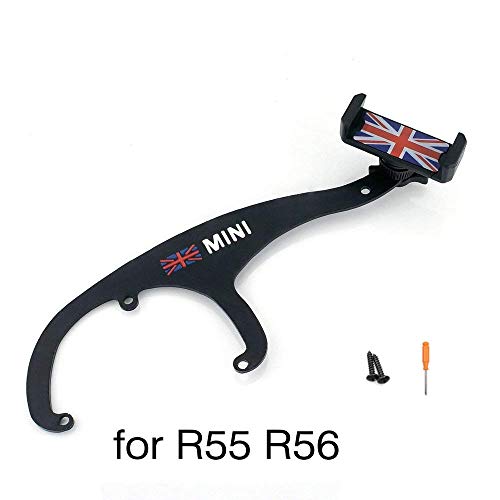 Heinmo - Soporte de teléfono móvil para Mini Cooper R55 R56 R57, color rojo