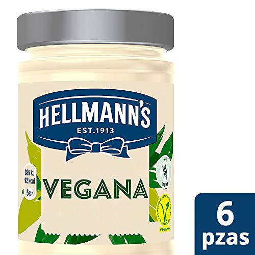 Hellmann's Vegana - 280 ml - Pack de 6: total de 1.68L