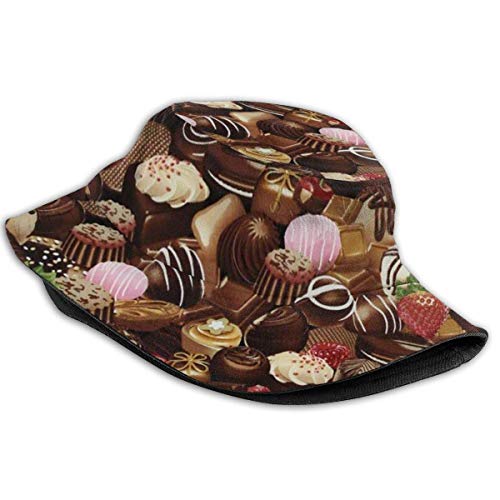 Henry Anthony Gorras Choco-Late Silk Like Lightweight Fisherman 's Hat Moda Casual Wild Sun Hat, Adult Bucket Hat, Summer Fishing Fisher