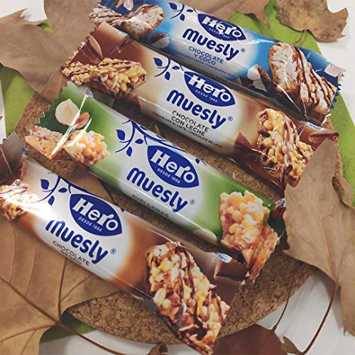 Hero Muesly Energia Barritas de Chocolate Pack de 6 x 25 g