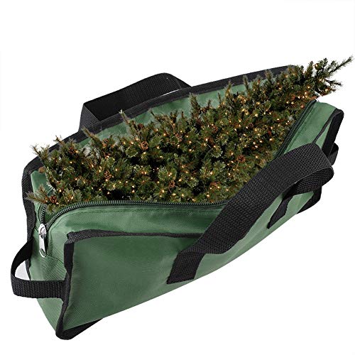 HERUNNA - Bolsa de Almacenamiento para árbol de Navidad, Resistente a desgarros, Rectangular, Tela Oxford, Protege el árbol Artificial