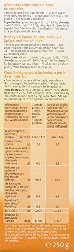 Holle Papilla 3 Cereales (+6 meses) SIN GLUTEN - Paquete de 6 x 250 gr - Total: 1500 gr