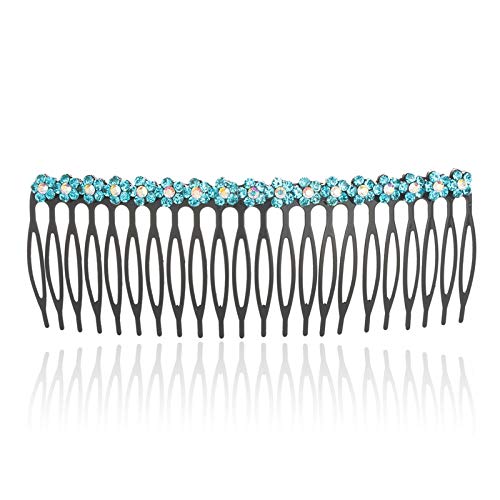 Horquilla de Perlas Placa de Peine del Peine del Pelo del Diamante Suave Flequillo de Hierro Dulce Orgullo Coreano Comb insertan Hace Grande joyería Femenina Casco con Clip de Cola