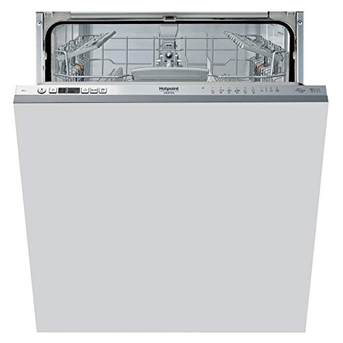 Hotpoint HIO 3C22 W Totalmente integrado 14cubiertos A++ lavavajilla - Lavavajillas (Totalmente integrado, Tamaño completo (60 cm), Acero inoxidable, Botones, 14 cubiertos, 42 dB)