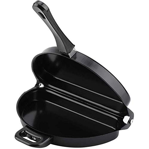 HYZXK Pan 100% Toxinfree Sana De Cerámica Antiadherente Utensilios De Metal/Inducción/Lavavajillas/Ovensafe Sartén Negro