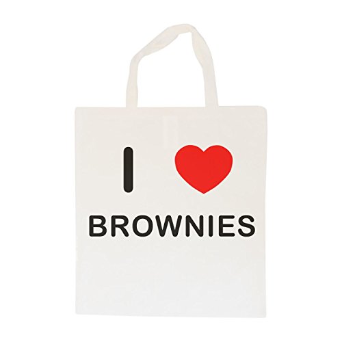 I Love Brownies - Bolsa de Tela de algodón