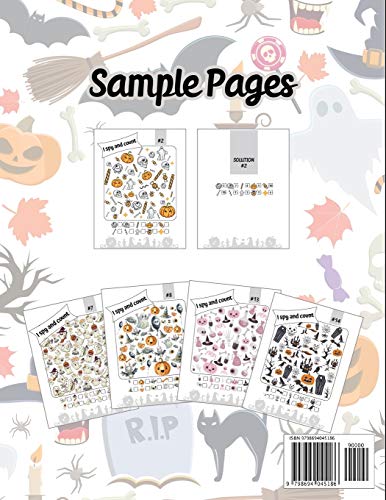 I spy and count - Halloween: Counting book for kids, Preschoolers & Toddler. Perfect halloween gift for kids and great alternative to candies