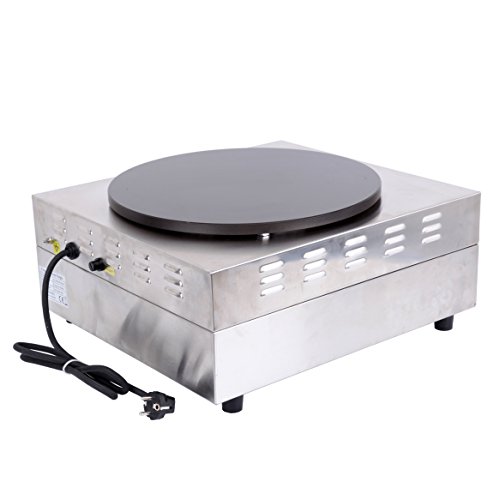 Iglobalbuy 3000W Crepesmaker, Commercial Pancake Machine con Holtz Stack