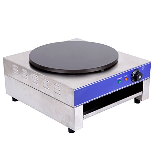Iglobalbuy 3000W Crepesmaker, Commercial Pancake Machine con Holtz Stack