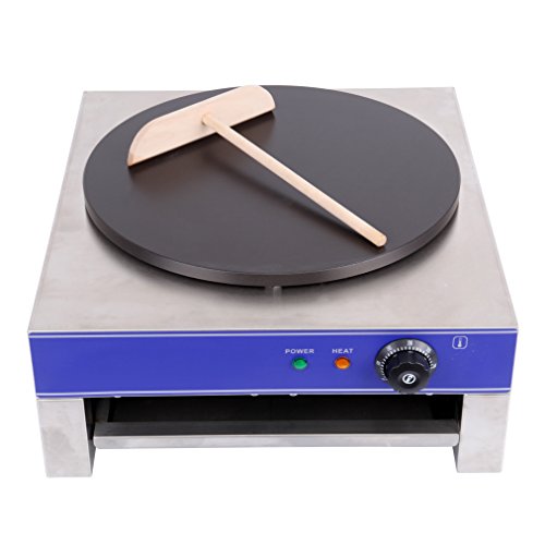 Iglobalbuy 3000W Crepesmaker, Commercial Pancake Machine con Holtz Stack