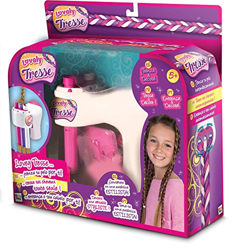 IMC Toys IMC Toys-96073 Lovely Tresse Trenza-Decora Pelo, Multicolor (Distribución 96073)