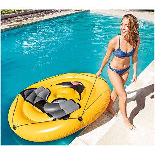 Intex 57254EU - Colchoneta hinchable emoji 173 x 27 cm