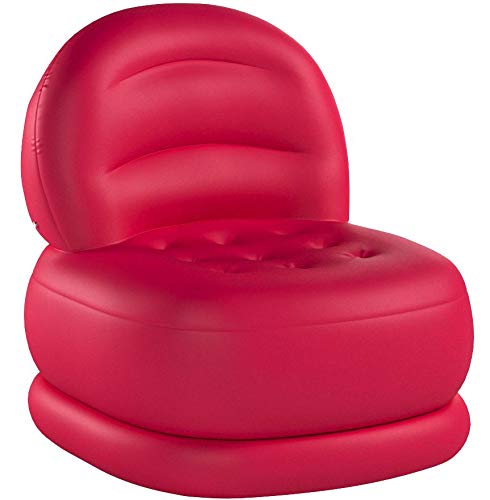 Intex- Sillón Hinchable 88x99x76, Solido, Colores aleatorios, 50 x 75 cm (68592.0)