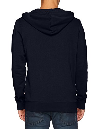 Jack & Jones Jjeholmen Sweat Zip Hood Noos Sudadera, Azul (Navy Blazer), X-Large para Hombre