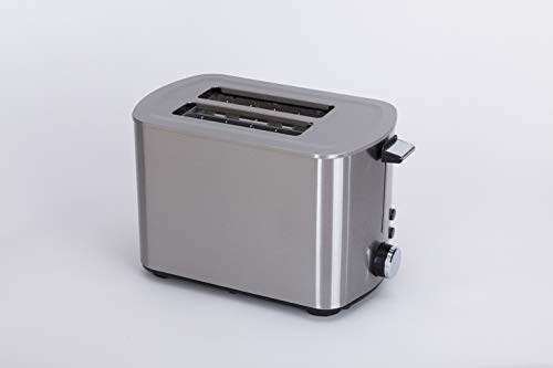 Jata TT1048 Tostador con Dos Ranuras de 40 mm con Selector Electrónico de Tostado 5 Posiciones Cuerpo Toque Frío Descongela y Mantiene el Calor Bandeja Recogemigas Centrado Automático del Pan