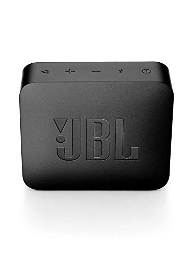 JBL GO 2 - Altavoz inalámbrico portátil con Bluetooth, resistente al agua (IPX7), hasta 5h de reproducción con sonido de alta fidelidad, negro