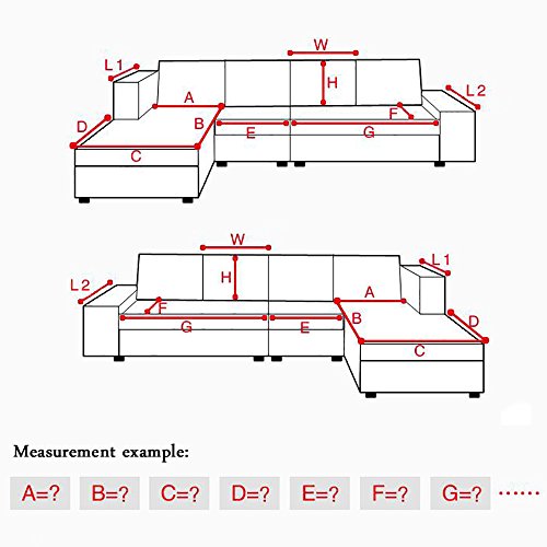 JiaQi Sofá de algodón Cubierta Protector,Four Seasons Rayas Toalla de sofá,Universal Fundas de Toalla de sofá,Protector del sofá Sofá Funda Varios tamaños Deco-C 90x240cm(35x94inch)