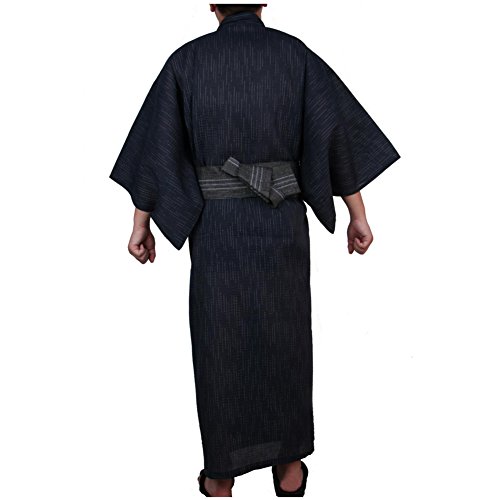 Jinbei Japonés Yukata Japonés Kimono Casa Robe Vestido # 09 [Tamaño XL]