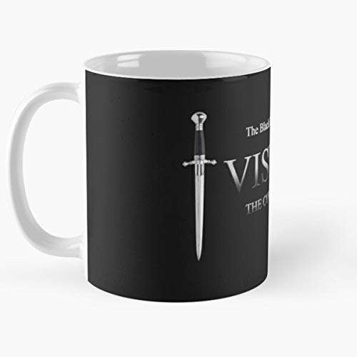 Jr Vishous Ward Cursed Brother La Mejor Taza de café de cerámica de mármol Blanco de 11 oz