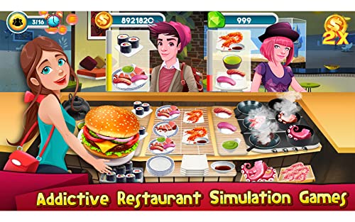 Juegos de Cocina Rising Kitchen: Cooking Chef Master