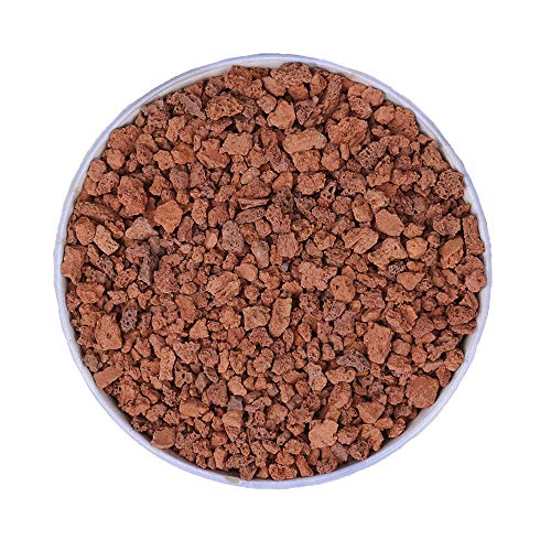 JWShang - Filtro de Roca volcánica para decoración de jardinería, Maceta, Piedra, Acuario, Parte Inferior, 1000 g