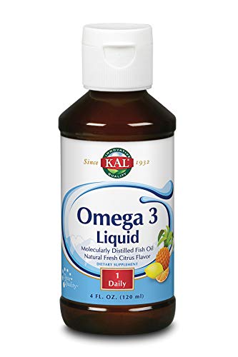 KAL Omega 3 Liquid | Sabor Limón | 120ml