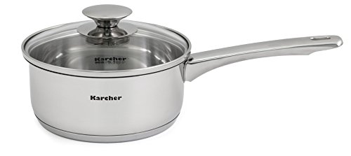 Karcher Jule Batería de Cocina, Acero Inoxidable, 22 cm, 11 Unidades