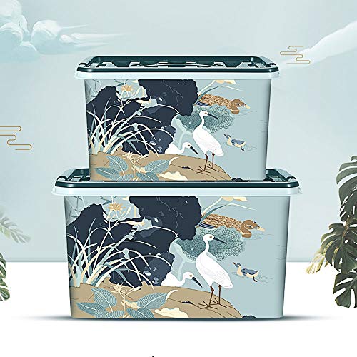 Kcakek Caja de almacenamiento portátil caja de plástico de la vendimia Organizar las cajas del bocado portátil clavo de la joyería de contenedores de viaje Joyero bandejas de almacenamiento Caja cosmé