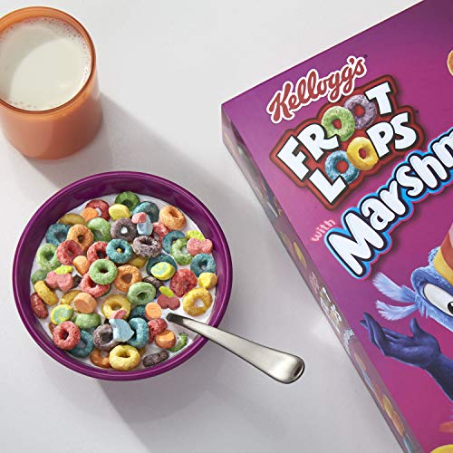 Kelloggs Froot Loops Cereales con Nubes, Sabor a Fruta - 357 gr