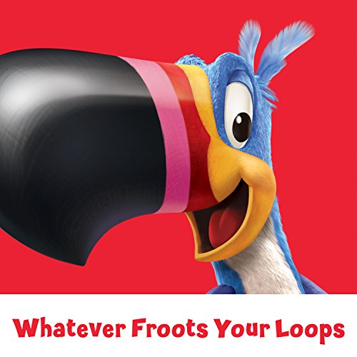 Kelloggs Froot Loops Cereales con Nubes, Sabor a Fruta - 357 gr