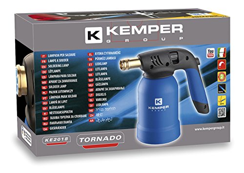 Kemper KE2018 Soplete, Negro, Azul