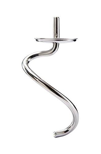 Kenwood Electronics Kw716547 Dough Hook - Batidora de vaso para batidora y accesorio de comida (Dough Hook, Silver, Chromium-Vanadium Steel, Kenwood Chef Titanium, Kenwood Chef Elite, 1 unidad)