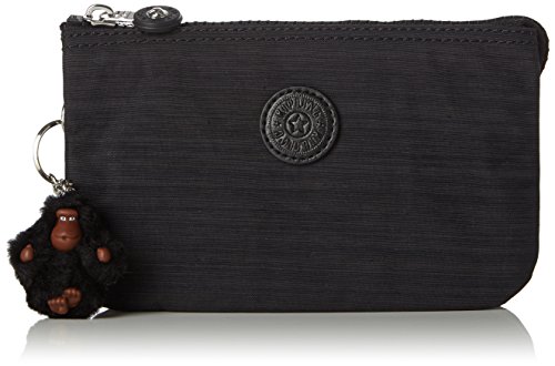 Kipling - Creativity L, Monederos Mujer, Schwarz (Dazz Black), One Size