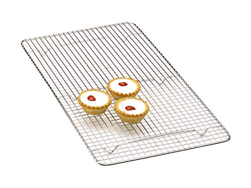 Kitchen Craft KCCAKEOB - Bandeja de cromo para enfriar repostería (46 x 25 cm)