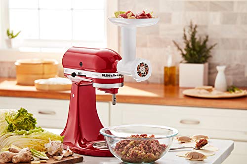 KitchenAid Food Grinder Attachment 5KSMFGA Accesorio Picador DE Alimentos, Blanco