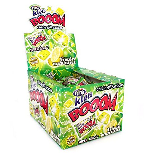 KLETS BOOM LIMON MANZANA ESTUCHE 200 CHICLES