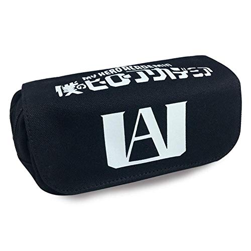 Kroy Pecoed Japonés Anime Estuche, Gran Capacidad Lápiz Organizador con Cremallera Pluma Bolsa Escuela Material de Oficina Suministros para Niños Niños Adolescentes y Anime Ventiladores