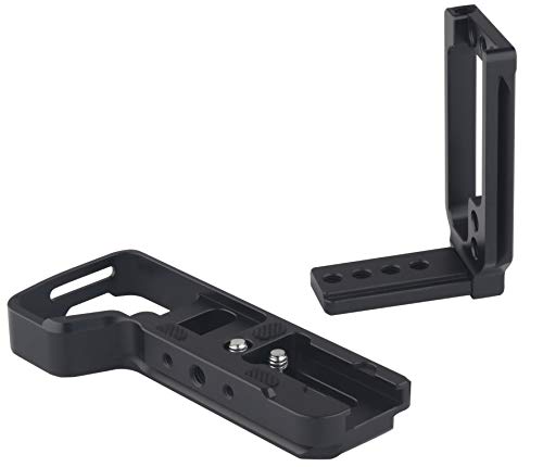 L-Bracket para Sony A7RIII / A7III / A7M3 / A9 con La Placa de Liberación Rápida para Arca Swiss Tripod, Extiende la Altura de la Cámara en 20mm