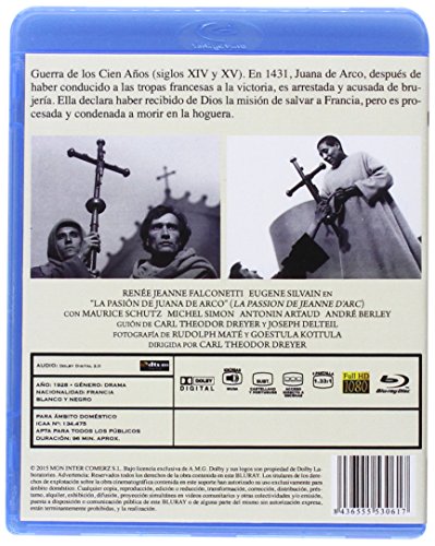 La Pasión De Juana De Arco [Blu-ray]