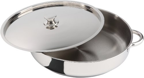 Lacor - 40640 - Tartera Con Tapa Vitrocor 40cm Inox