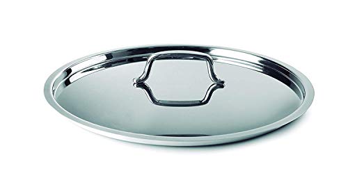 Lacor Eco Chef - Inox Chef Paellera + Tapa de Inox, 24 cm