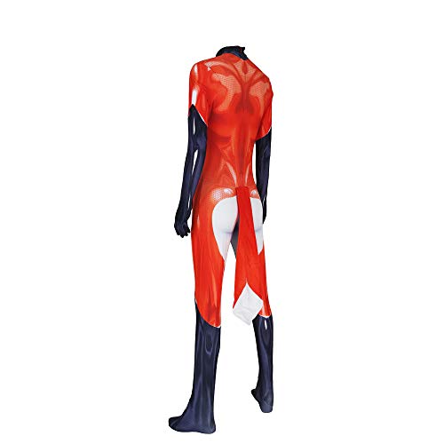 Ladybug Cosplay Disfraz 3d Impreso Zorro Superhéroe Halloween Niña Adulto/Niño Zentai Traje,Child-S