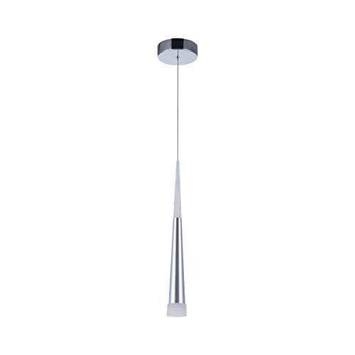 Lámpara colgante moderna, STARRYOL 7W LED Lámpara de techo con estilo cono, perfecta para sala de estar, restaurante, dormitorio, cafetería, etc. - Luz blanca 6000K