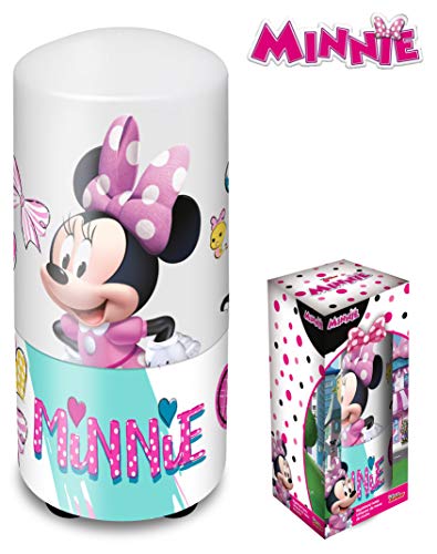 Lampara mesa de noche de Minnie Mouse