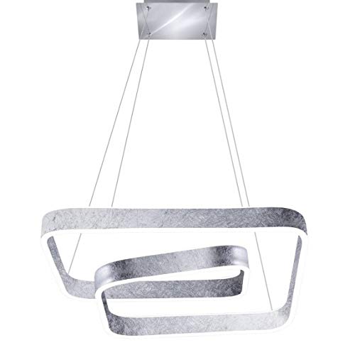 Lampara pan de plata con led integrado CORINA luz neutra